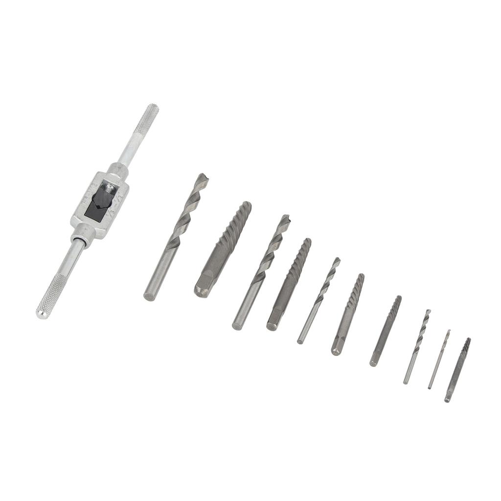 Bolt Extractor Damaged Screw Extractor Broken Screw Drill Bits and Extractor Set Bolts Fastners Taken Out Removal Tool