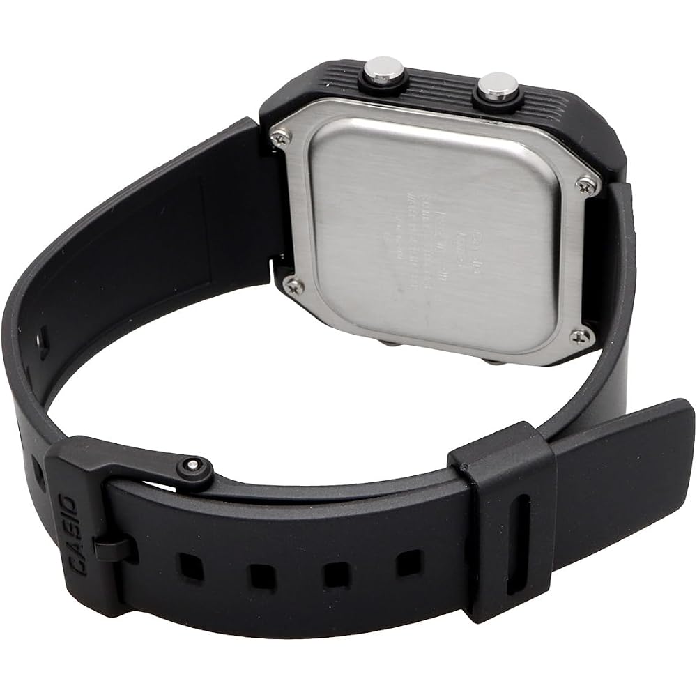[Casio] CASIO Digital Watch W-221H-1AV World Time Display Unisex Black Overseas Model [Parallel I...