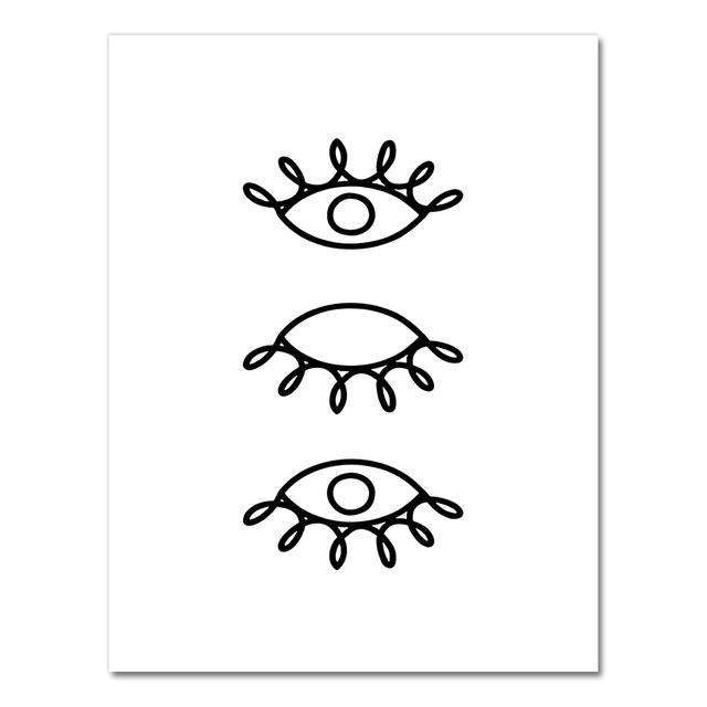 Абстрактное боди-арт, гравюра, минималистичные линии, скандинавские постеры и гравюра, настенная живопись на холсте