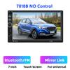 Podofo Автомагнитола 2 Din Авто Радио 7" HD Сенсорный Экран Аудио Стерео 7018B/7023B Видео MP5 Мультимедийный Плеер Для Nissan Toyota Kia