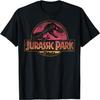 Jurassic Park Logo Gradient Sunset T-Shirt