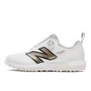 New Balance UGS2500 Spikeless Golf BOA Fresh and Size D 2E Shoes, Foam, Men's Women's, (White/Gold), 27.5 Cm,