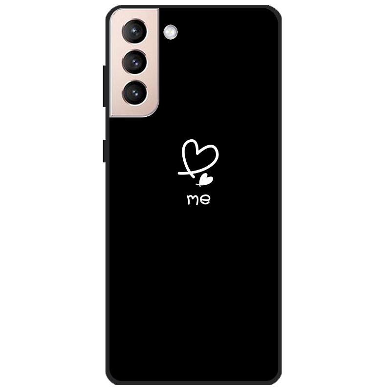 Для Samsung Galaxy S21 FE 5G чехол с мультяшной росписью, мягкие чехлы из ТПУ для телефонов Galaxy S21FE S 21 FE, силиконовая задняя крышка, милый чехол