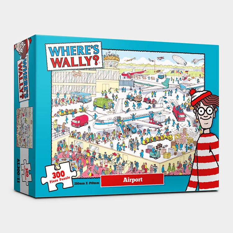 Пазл из 300 деталей - Find Wally Airport, популярная корейская головоломка