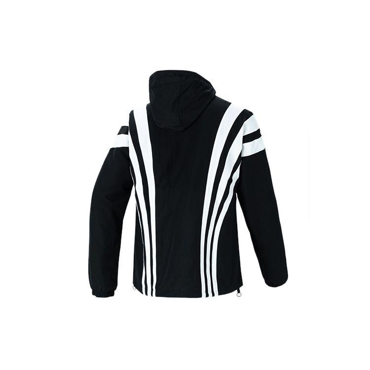 Adidas Originals Blnt 96 Wb Повседневная спортивная куртка с капюшоном на полной молнии Мужские куртки черные EE2344