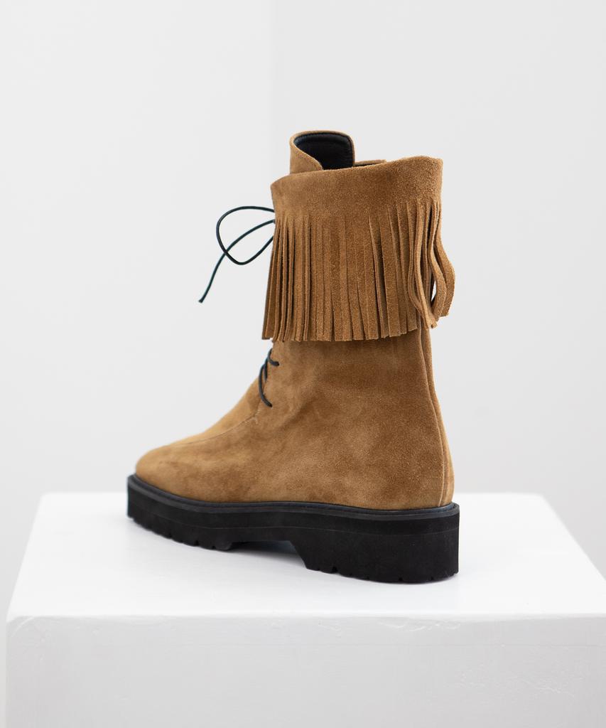 Twvp Boheme Fringe Ankle Boots 22F08Ca Boheme Fringe Ankle Boots