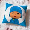 Милая мультяшная наволочка P-Pocoyo Премиум-комфорт Двусторонняя наволочка - Дизайн «Два в одном» для любой комнаты и салона автомобиля
