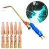 4# 5# Welding Accessory Propane Acetylene Oxygen Welding Torch Tip H01-2 Gas Brazing Torch Nozzle
