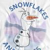 Frozen Womens/Ladies Snowflakes And Smiles Olaf T-Shirt