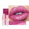Glitter Shine Lipstick High Pigment Long-Lasting Shimmering and Pearlescent Finish Lip Gloss Lip Stain Perfect for Parties and Festivals Makeup