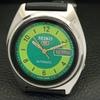 АВТОМАТИЧЕСКИЕ ВИНТАЖНЫЕ ЧАСЫ SEIKO 5 ЯПОНИЯ 7009A МУЖСКИЕ ЗЕЛЕНОГО ЦВЕТА ЦИФЕРБЛАТ ЧАСЫ a702097-5