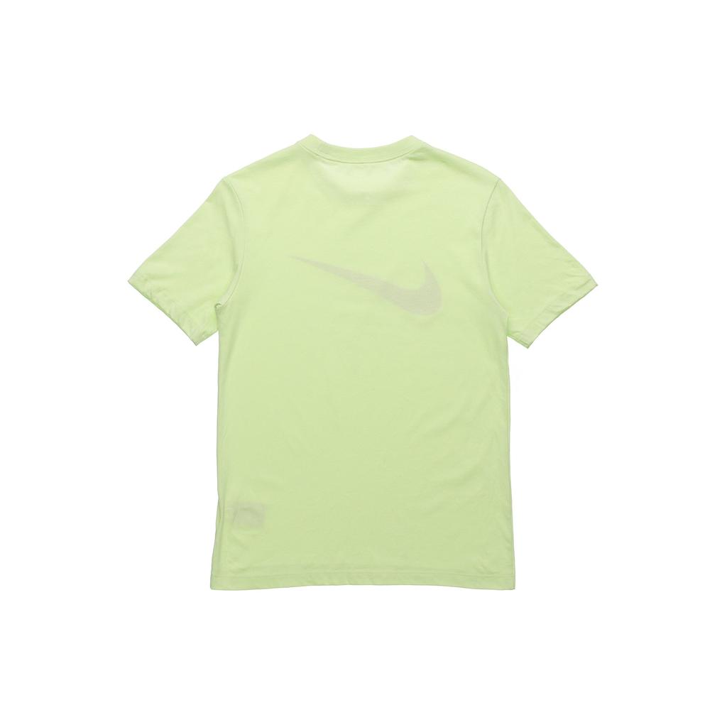 Nike Sportswear Swoosh Casual Athletic Crew Neck Short Sleeve T-Shirt Men Tops Green Yellow DC5095-383