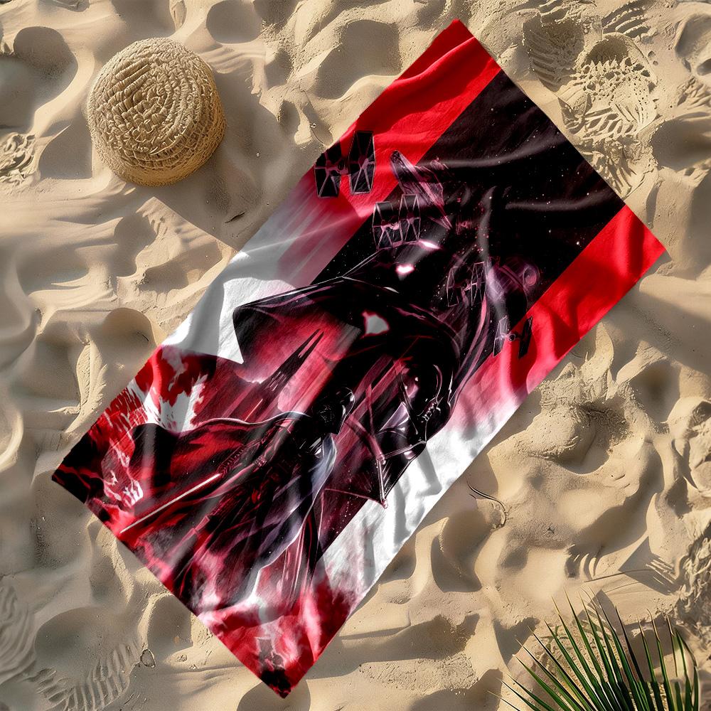 Star Wars Beach Towel Super Soft Microfiber Quickdry Fabric Comfortable Lightweight Perfect for Traveling Yoga Camping and Swimming