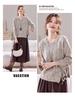 Versatile Knitted Sweater: Round Neck, Loose Fit, Irregular Tassel Cardigan for Autumn and Winter