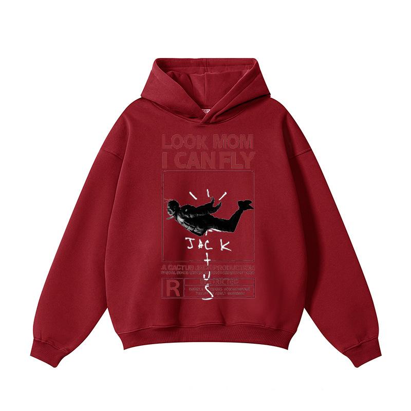 Men Women Spring Autumn Vintage Hoodies Unisex Hip Hop Hooded Sweatshirts Pullovers Tops
