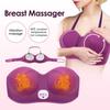 Electric Breast Massager Breast Enlargement Pump Massage Breast Lifting UP Lymphatic Drainage Massager Bra Enlarge USB Charging