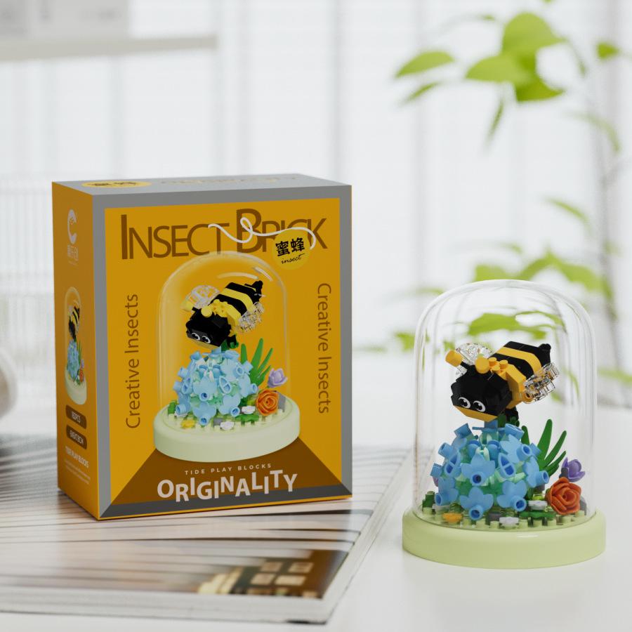 Animal Insect Building Blocks Compatible with Lego - Children's Educational Toy Gift (June 1st)