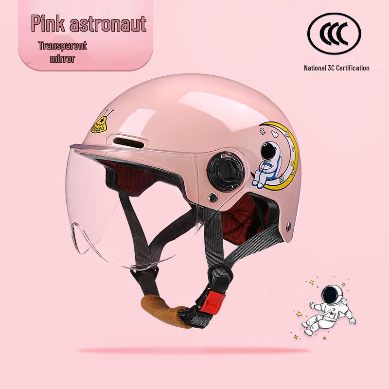 Сертифицированный 3C детский защитный шлем для электромобилей — летний, полушлем, унисекс, всесезонный