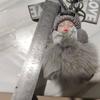 1 шт. Милый детский брелок для ключей, рюкзак, украшения, брелок для ключей, плюшевая мягкая пушистая кукла, кулон