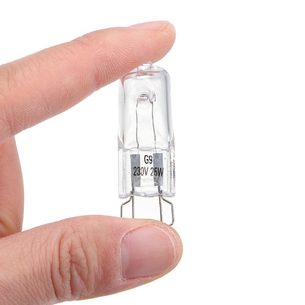10 шт. G9 Лампа накаливания 220 В Заменить светодиодную лампу Новые галогенные лампочки Холодильники