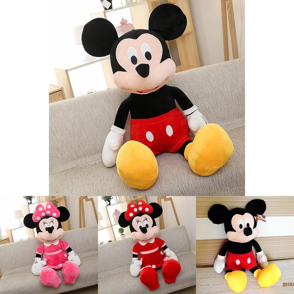Versatile Mickey Or Minnie Mouse Plush Toy Doll Crafted With Soft Comfortable Materials For All Ages