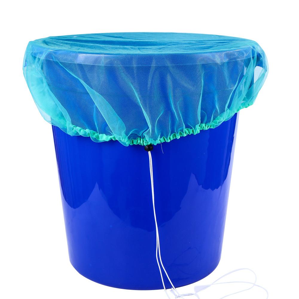 Сетчатый чехол для дождевой бочки Сетка для дождевой бочки Экран для сбора воды 37,4 дюйма Для предотвращения попадания опавших листьев Защита от комаров