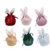 Bunny Ears Wedding Candy Bags Easter Rabbit Gift Packing Bags New Jewelry Organizer  Birthday Party