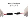 2M Solar Extension Cable With Female And Male Connector 10AWG With Connector Solar Panel Adapter Tools