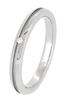 Phiten Slim Line Diamond Titanium Ring Size Simple Ladies Ring [Fefe] Fe-fe×phiten [Special Specifications] 5-11 (Size 11)