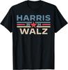 Футболка Harris Waltz 2024 Вальс Ретро Винтаж Голосование Президент Вице-президент S-5XL