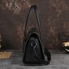 Johnature Retro Genuine Leather Women Bag Handmade Embossed Fashion Versatile Shoulder & Crossbody Bags