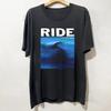 Тренд! Футболка с принтом Ride Band Черная Хлопок Полный размер S-5XL Унисекс AD726 Унисекс Футболка