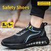 New Safety Shoes Anti Impact Anti Puncture Labor Protection Shoes Lightweight and Wear-resistant Work Shoes