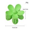 2pcs Women Cute Big Flower Hair Claw Shaped Clip Ladies Girls Candy Colors HairClips~
