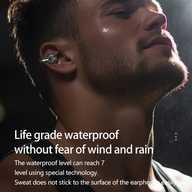 Подвесная Bluetooth-гарнитура ушного типа с беспроводным шумоподавлением без костной проводимости открыта и не может проникнуть в ухо Новые спортивные наушники для бега