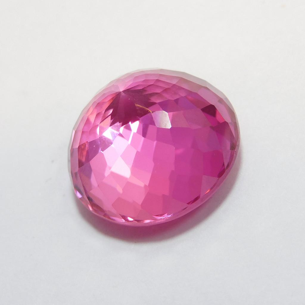 Gorgeous Natural Tourmaline Pink 23.95 Ct Loose Gemstone CERTIFIED Round Cut