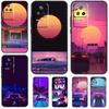 Чехол Synthwave 80s Retro Car для Xiaomi POCO M6 Pro X3 X5 X6 Pro F3 F5 M5s Mi 14 Pro 13 13T 11T 12T 12 Lite