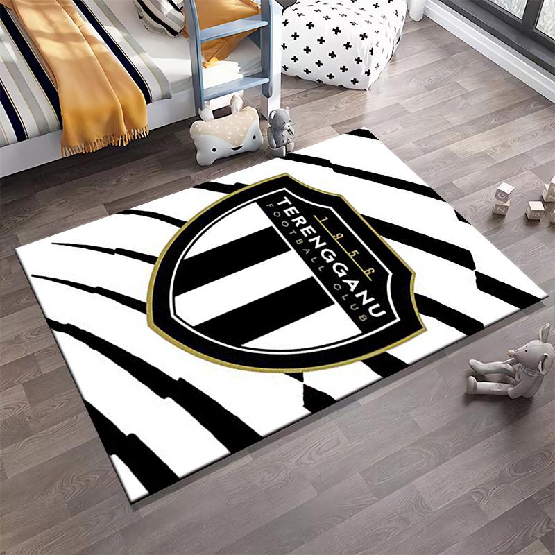 Terengganu Football Club Logo Rug Non-slip rug suitable for living room and bedroom sofas