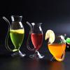 Wine Whiskey Glass Heat Resistant Sucking Juice Milk Drinking Tube Straw Cup