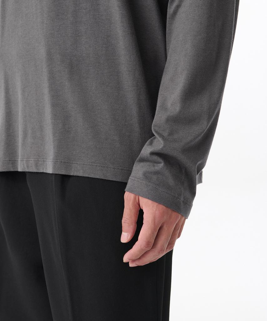 MUSINSA STANDARD Cr Turtleneck Long Sleeve T-Shirt [Gunmetal]