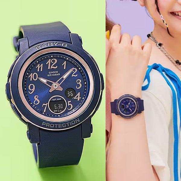 Casio Women's Baby-G BGA-290SA-2AJF [BABY-G Wide Face BGA-290 Series] Round Watch Resin