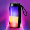 Mini Wireless Bluetooth-compatible Speaker with Colorful LED Light Support USB Disk TF Card Rechargeable