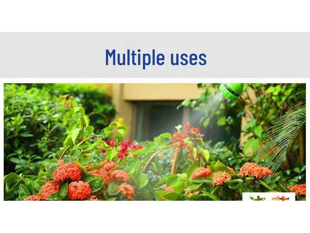 Expandable High-Pressure Retractable Water Hose & Garden/Car Wash Water Gun