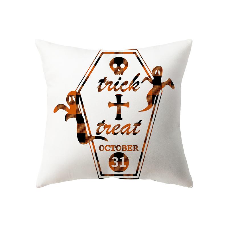 Pumpkin Collection Halloween Theme Pillow Cover Sofa Cushion  Holiday Gift Party Decoration Home Decor