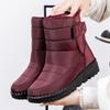Warm Women's Snow Boots Women's Velcro Waterproof Cotton Boots Plus-size Women's Boots Casual Women's Shoes