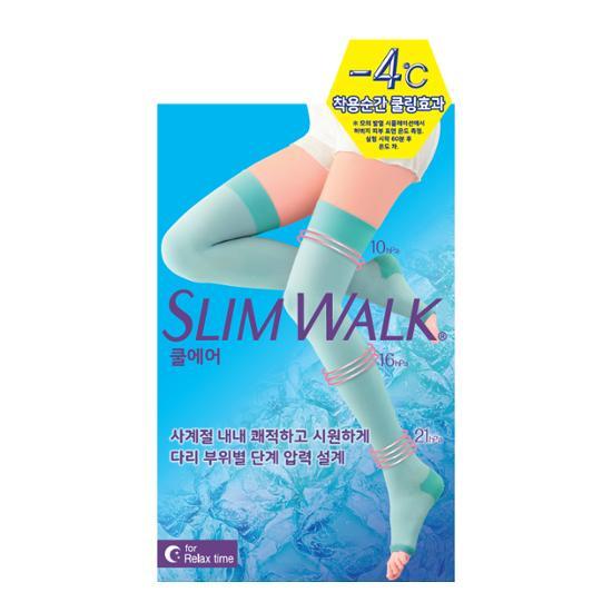 SLIM WALK Night Cool Air Compression Stockings (2 Types) (SM/ML)