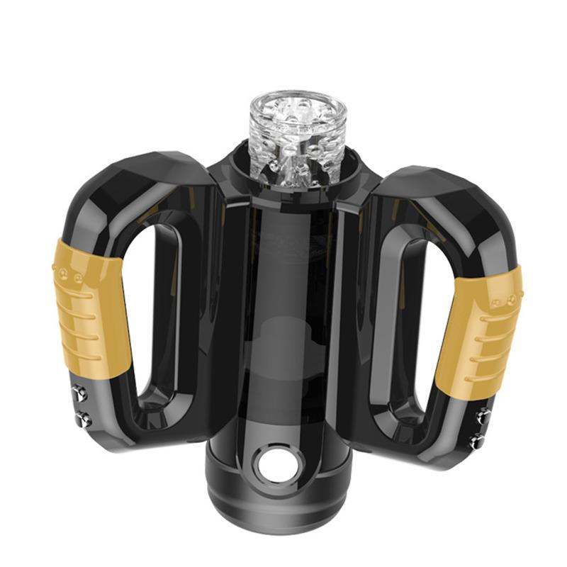 Товары для взрослых 18+, электрическое телескопическое устройство для мастурбации, мужской штокер, вращающаяся двухсторонняя ручка с держателем для телефона