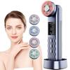 Многофункциональное устройство для ухода за лицом: Вибрационный массажер, Фотоомоложение, Инструмент для ухода за кожей с функцией холода и тепла для домашнего использования