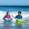 Printed Floating Surfboard Lightweight Surfing Body Board Floating Mat Inflatable Surfboard  Pool