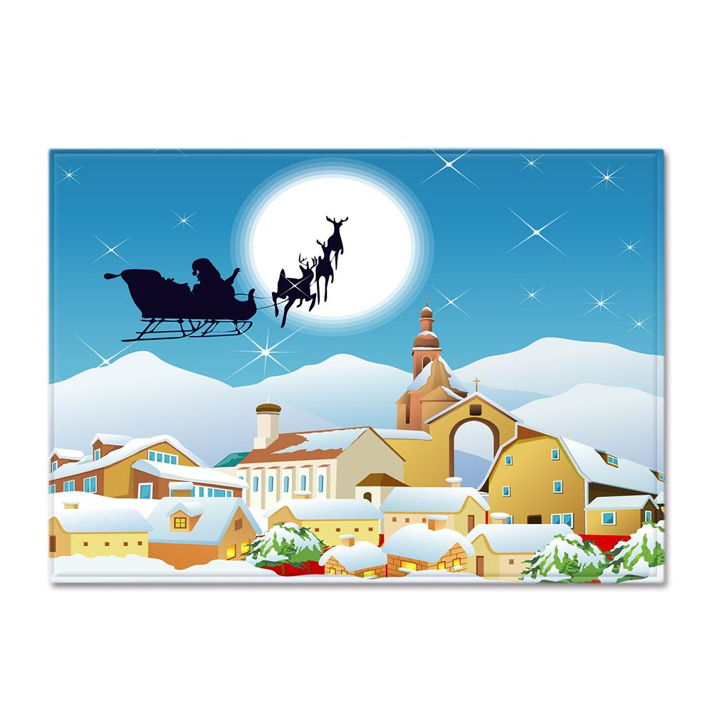 Christmas Living Room Floor Mat Bedroom Dining Room Carpet Carpet Doormat